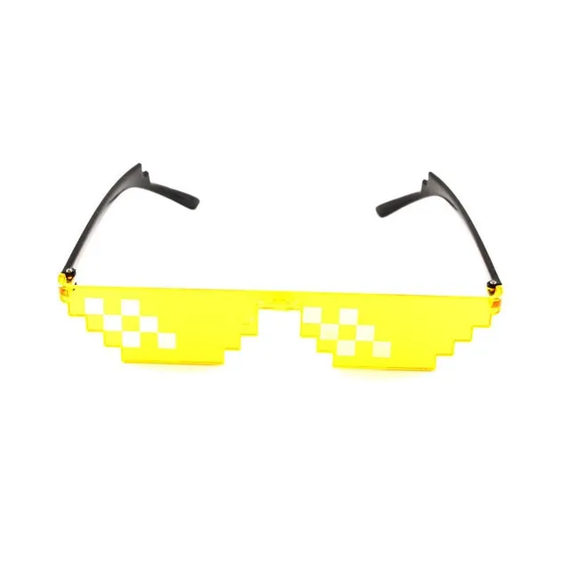 MuseLife 2019 Glasses 8 Bit Pixelated Sunglasses