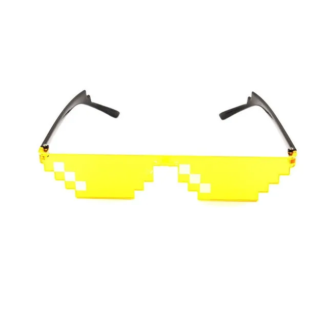 MuseLife 2019 Glasses 8 Bit Pixelated Sunglasses