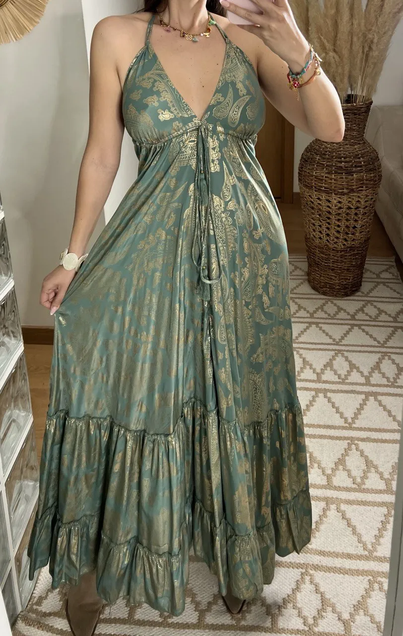 Oasis Silk Dress