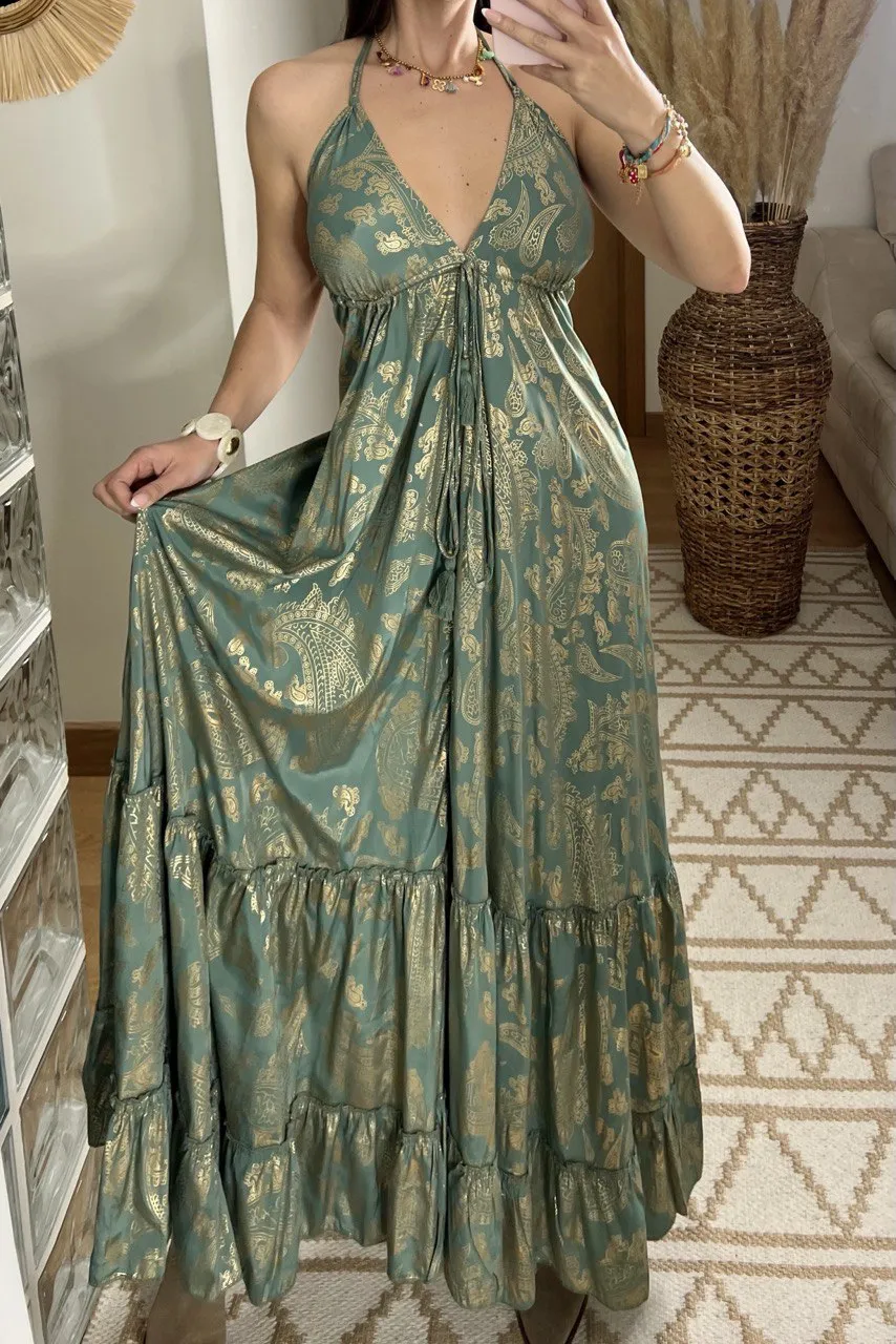 Oasis Silk Dress