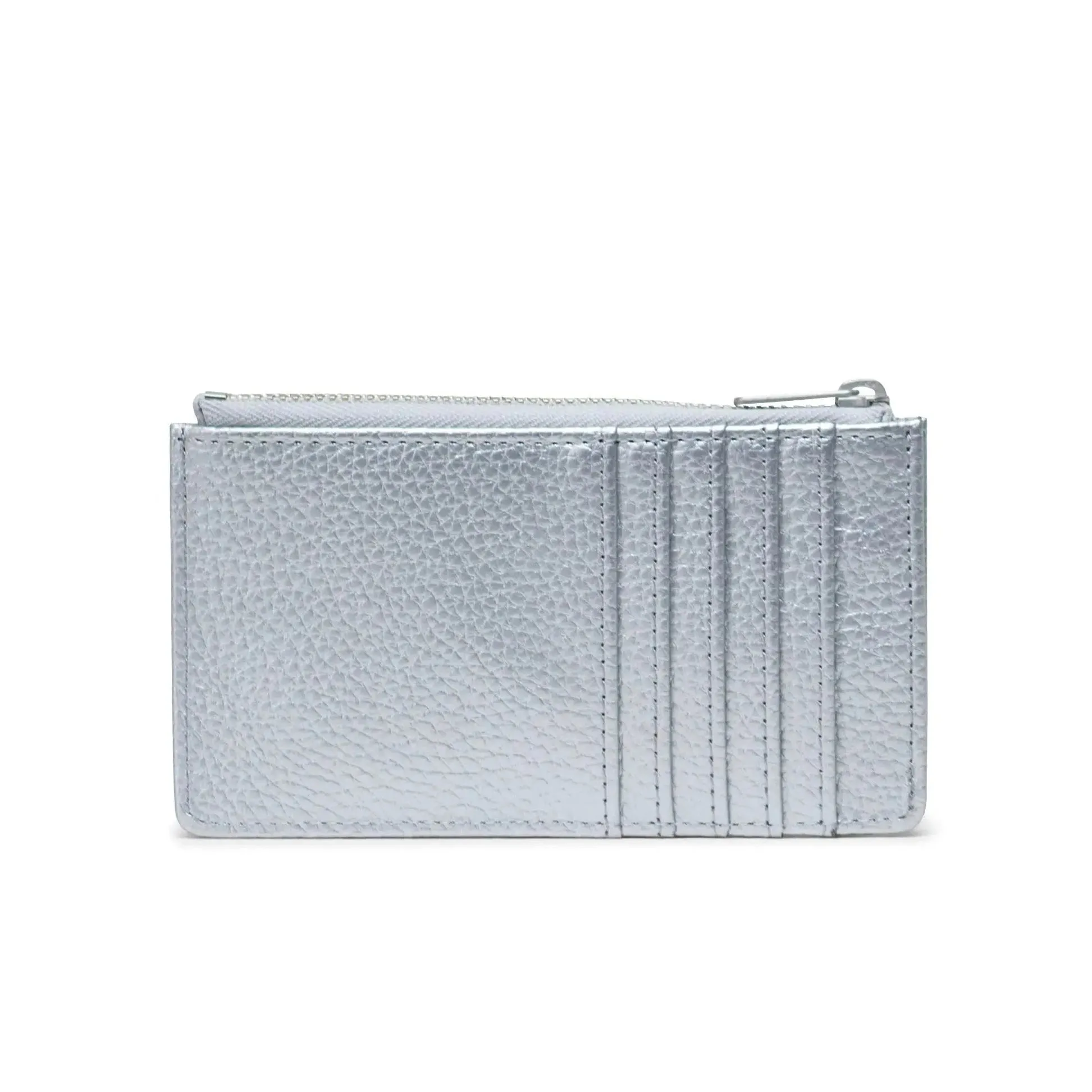 Oscar Large Cardholder (Silver Vegan Leather)