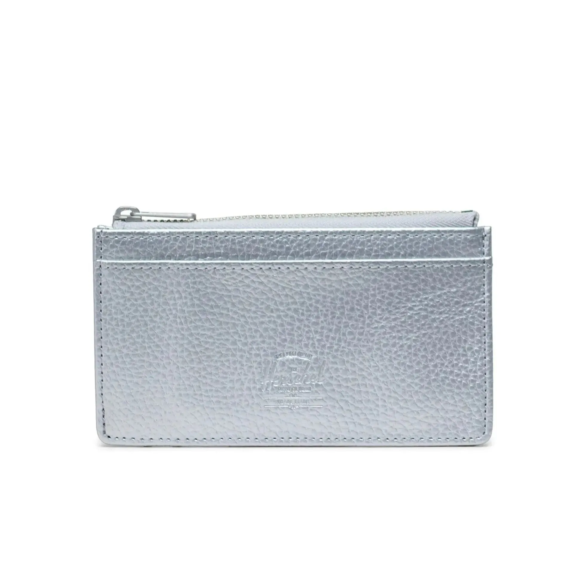 Oscar Large Cardholder (Silver Vegan Leather)