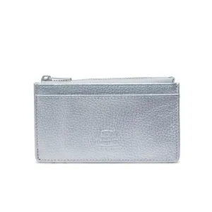 Oscar Large Cardholder (Silver Vegan Leather)
