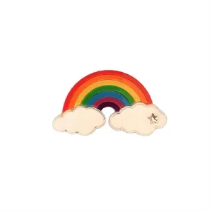 Over The Rainbow Brooch by Cherryloco Jewellery