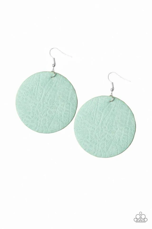 Paparazzi Earring ~ Trend Friends - Green