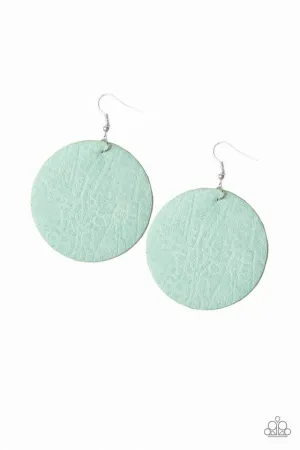 Paparazzi Earring ~ Trend Friends - Green