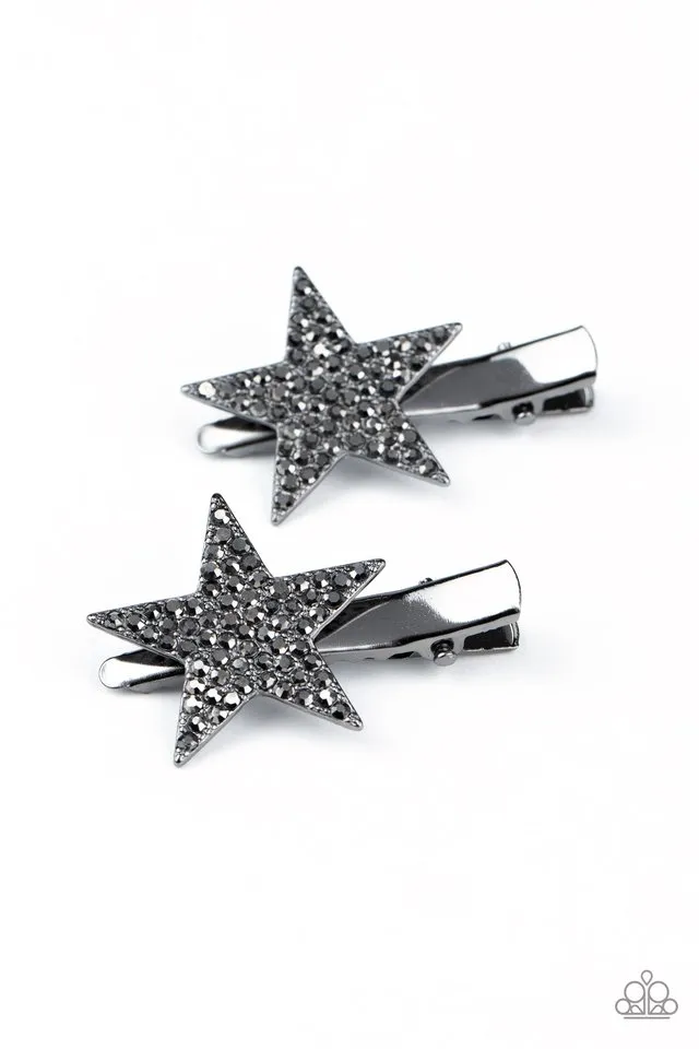 Paparazzi Hair Accessories ~ Give Me a Head-STARt - Black
