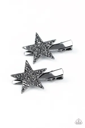 Paparazzi Hair Accessories ~ Give Me a Head-STARt - Black