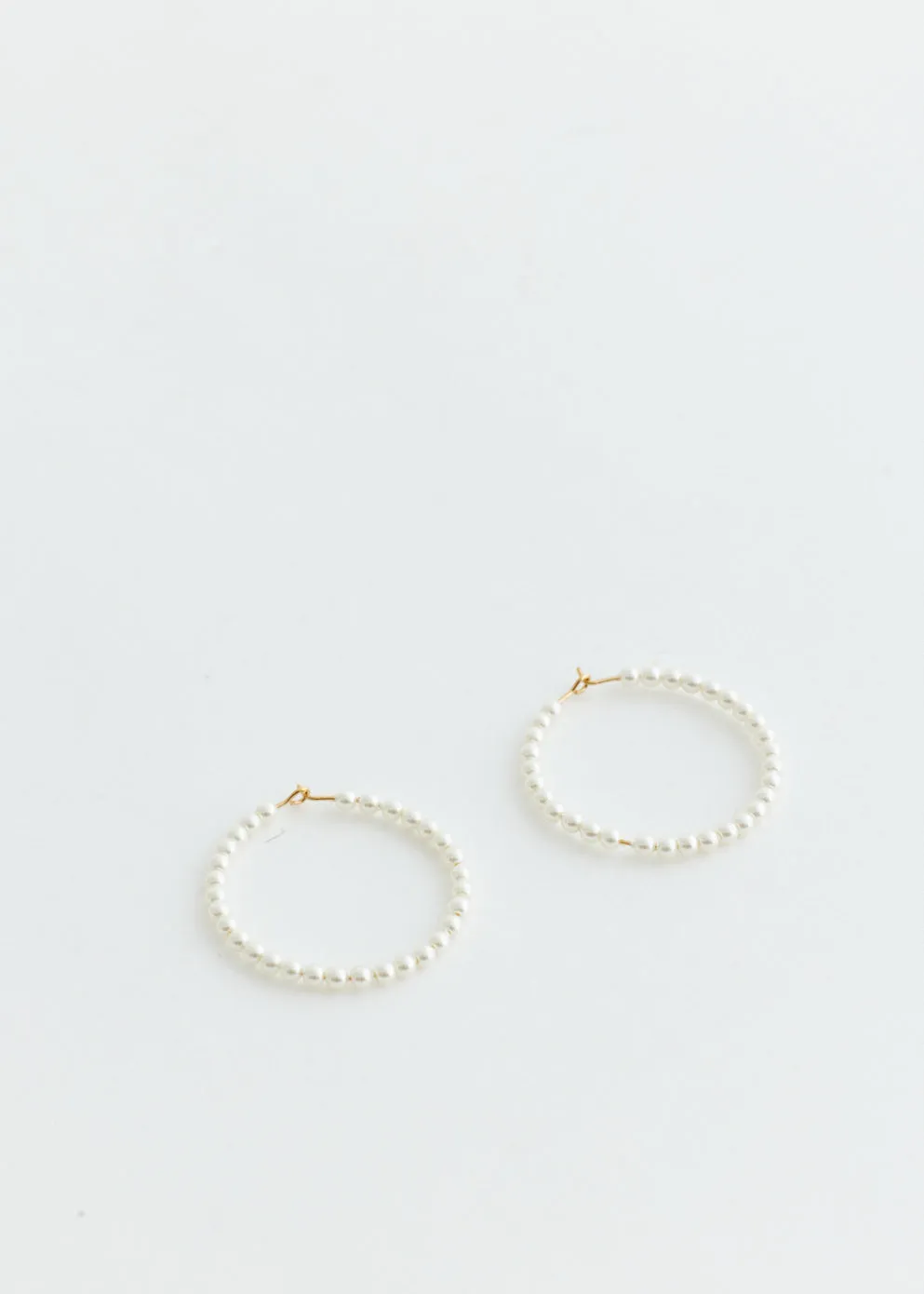 Pearl Hoops