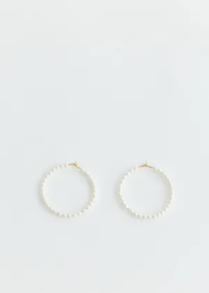 Pearl Hoops