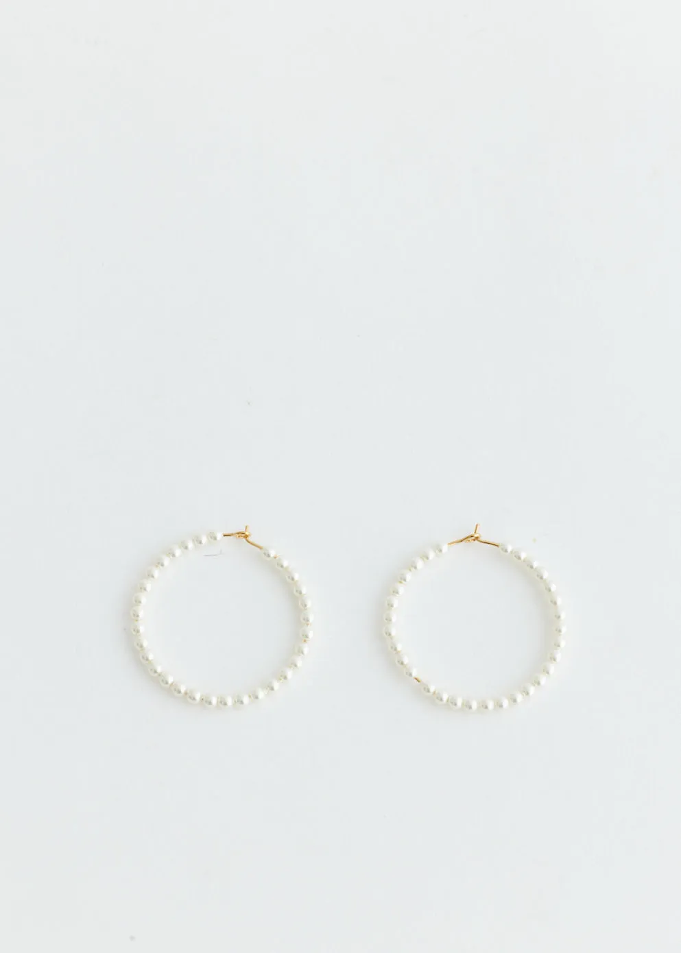 Pearl Hoops