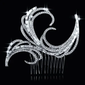 "Vienna" - Crystal Bridal Hair Comb