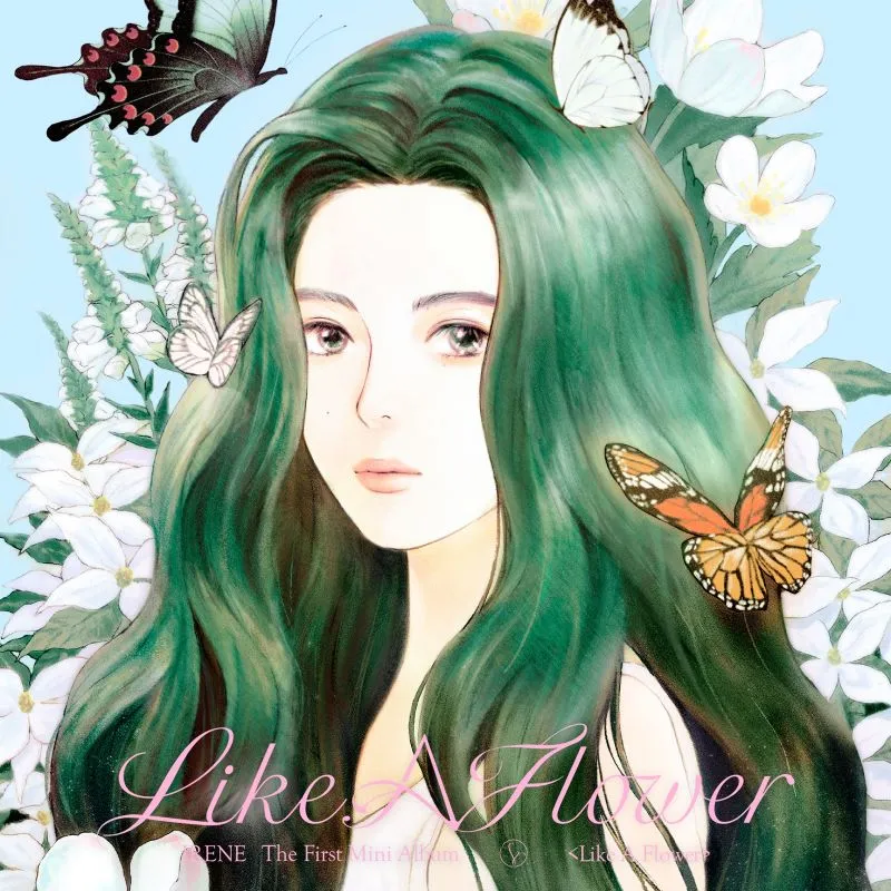 Red Velvet - IRENE - 1st Mini-Album 'Like A Flower' (Photobook Version)   Apple Music POB Photocard