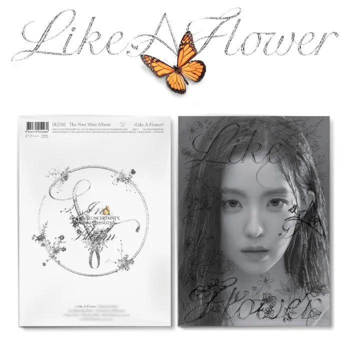 Red Velvet - IRENE - 1st Mini-Album 'Like A Flower' (Photobook Version)   Apple Music POB Photocard