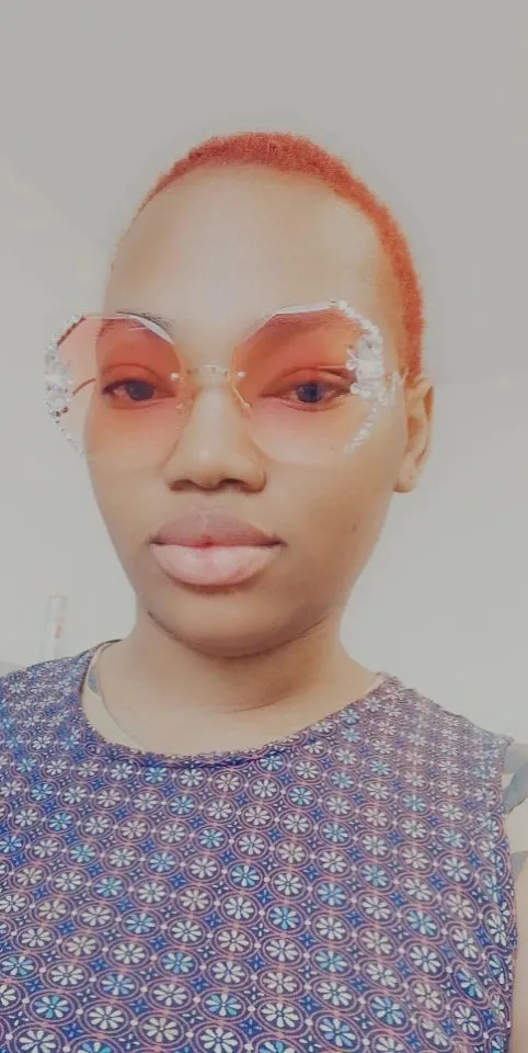 Rimless Large Diamond Studded Sunglasses