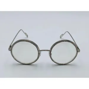 Round Rhinestone Glasses