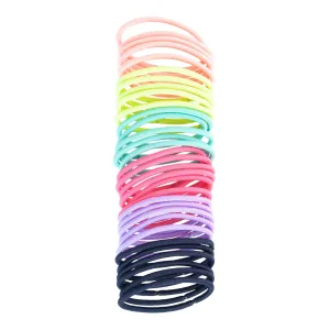 Scünci Everyday & Active No Damage Hair Elastics Sport Neon Multi