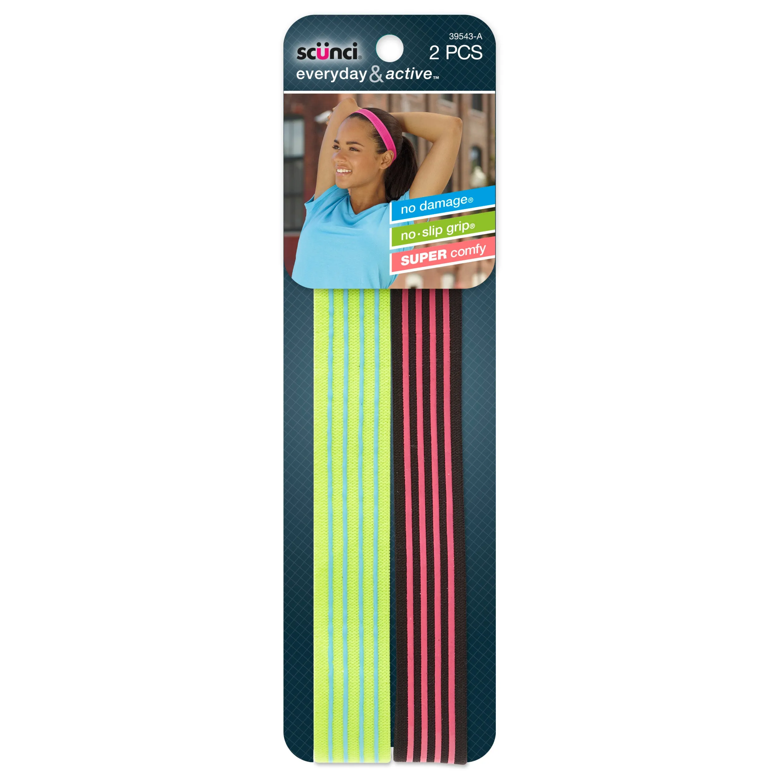 Scünci Everyday & Active No-Slip Grip No Damage Headband