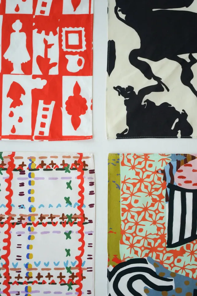 Silk & Cotton Bandana  – Electric Geology