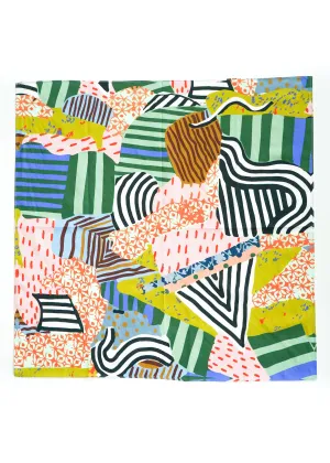 Silk & Cotton Bandana  – Electric Geology