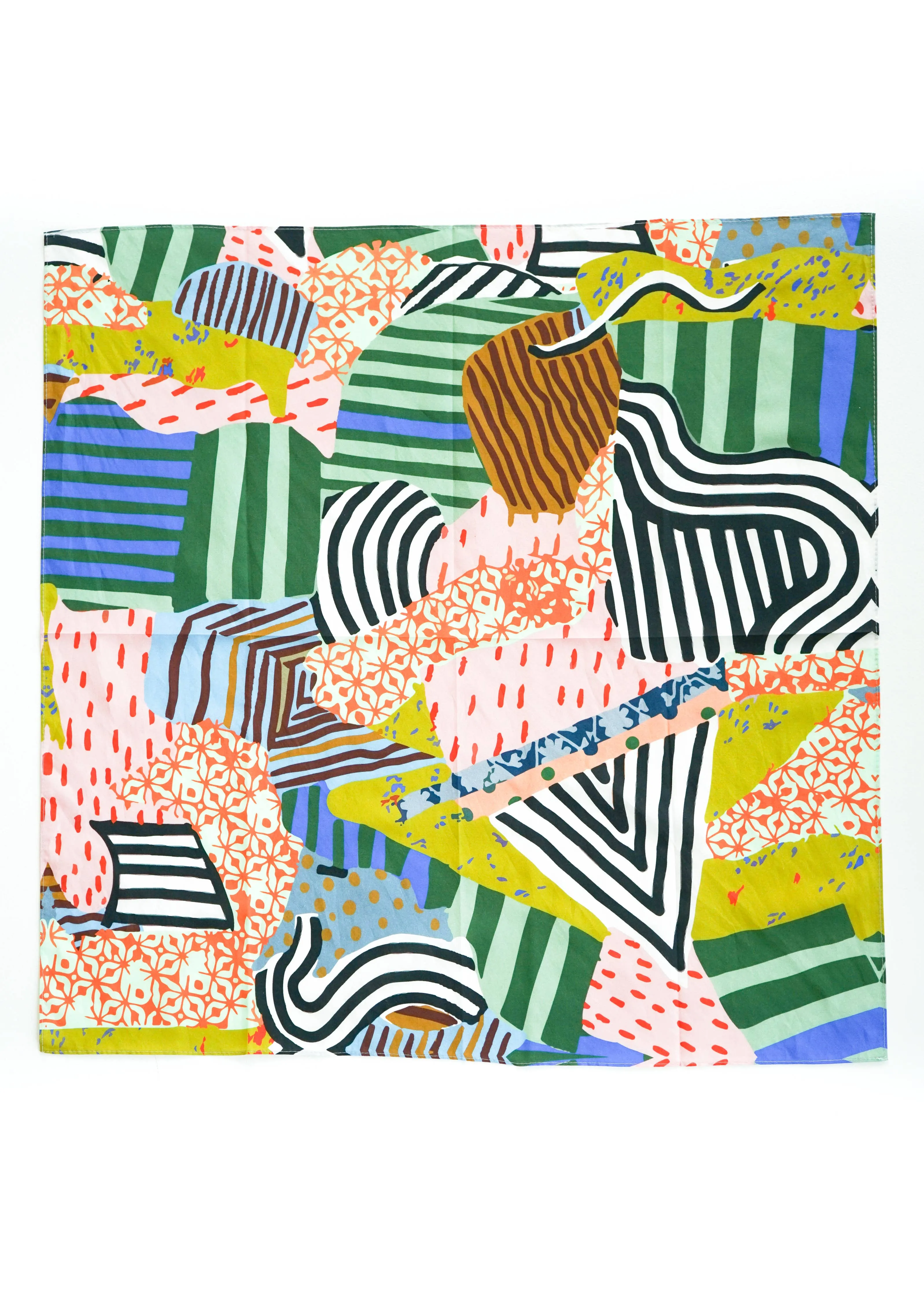 Silk & Cotton Bandana  – Electric Geology