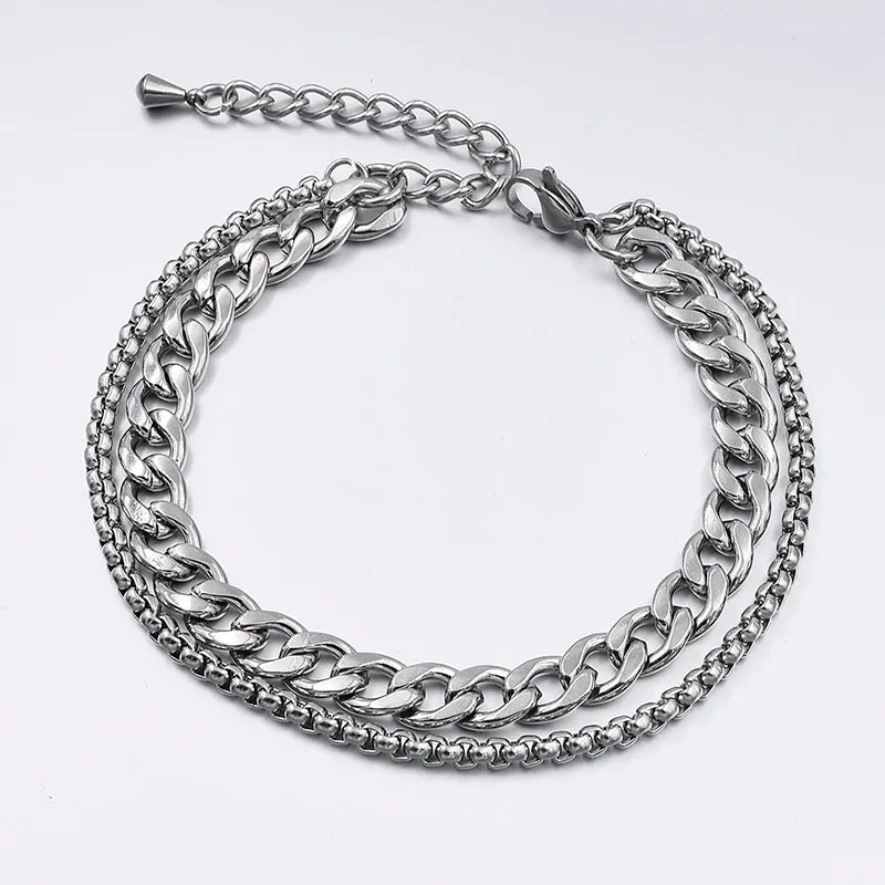 Stainless Steel Anklets For Women Beach Foot Jewelry Leg Chain Ankle