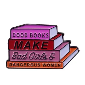 Stepth - Dark Academia Good books enamel pin