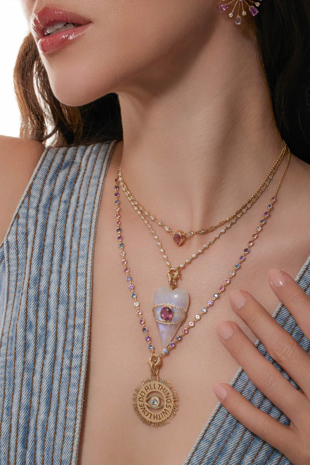 Stone Heart Pendant