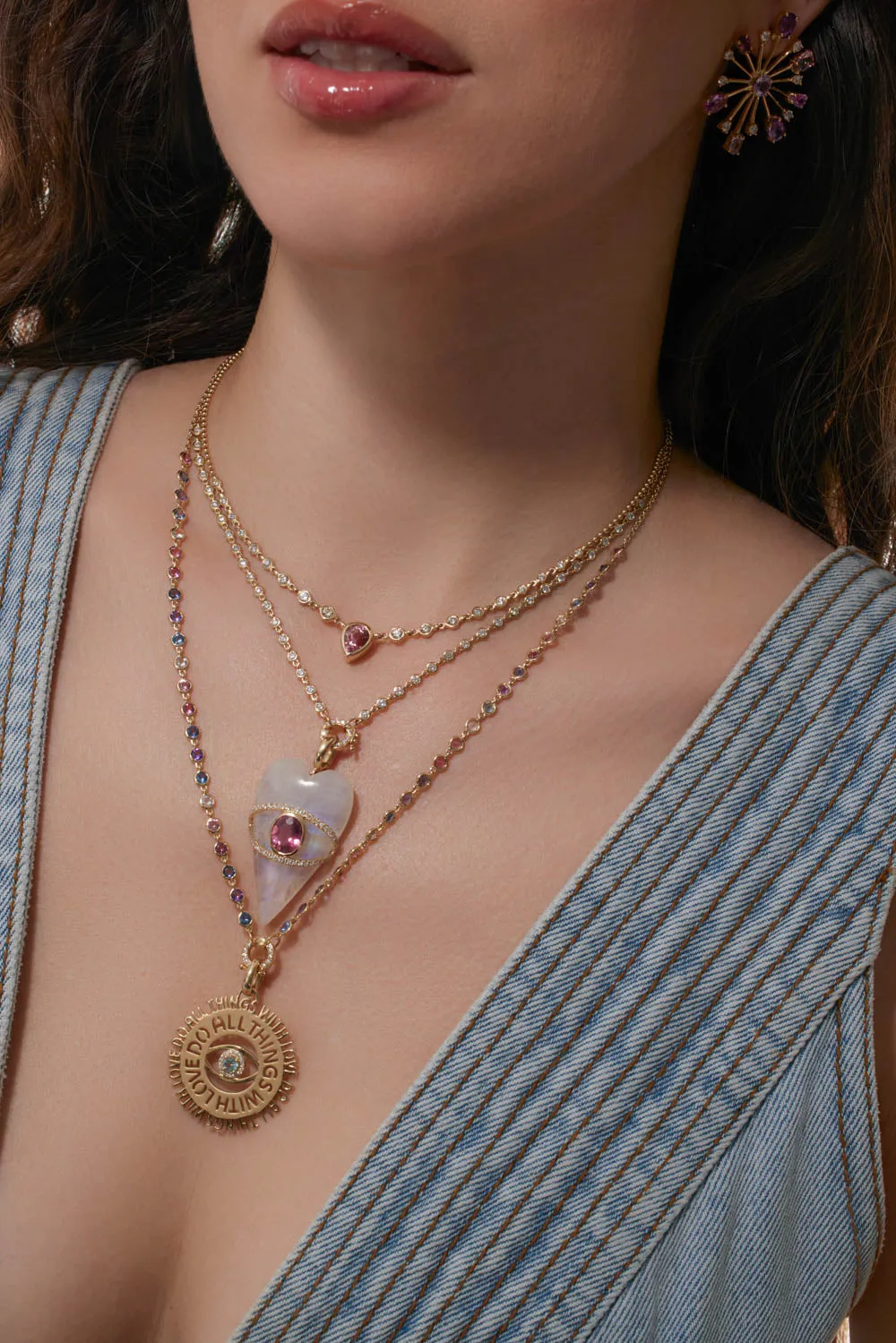 Stone Heart Pendant