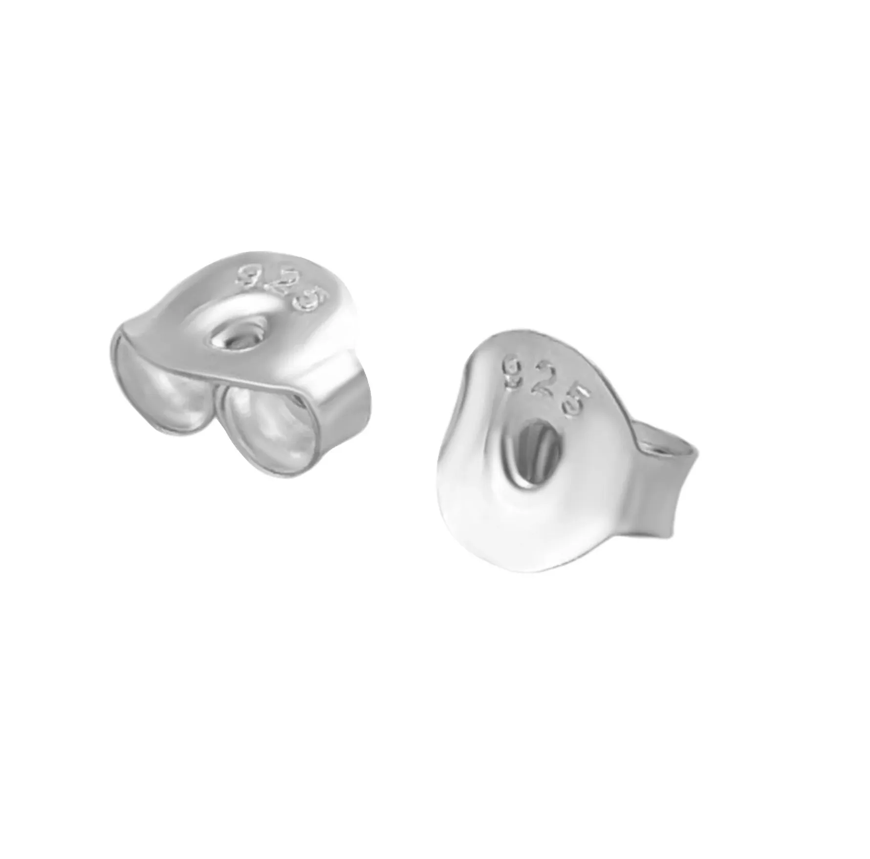 Stunning Silver CZ Triple Drop Ear Studs - Chic Dangle Earrings for Women