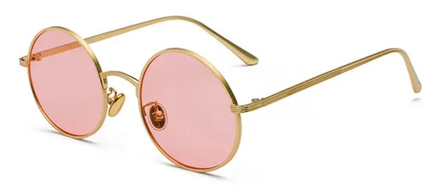 Super Round Metal Sunglasses