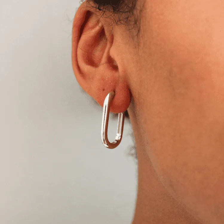 THE HARLEY HOOP - sterling silver