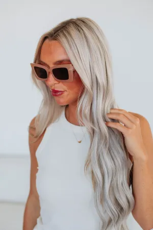 Vibe Check Sunglasses - Cream