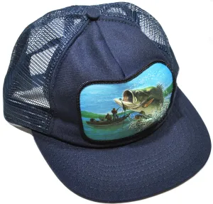 Vintage Bass Fishing Snapback