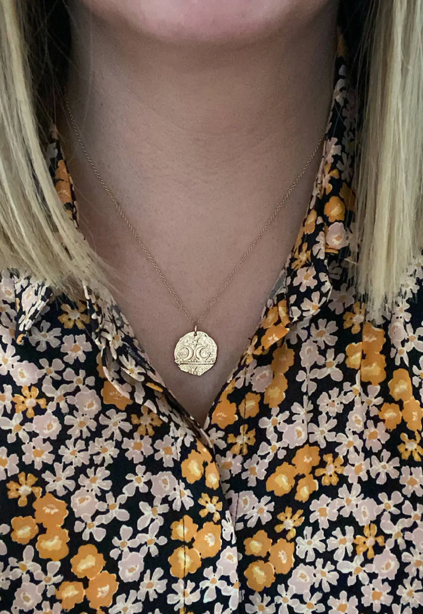 Wisteria London Hali Starfish Fossil Necklace