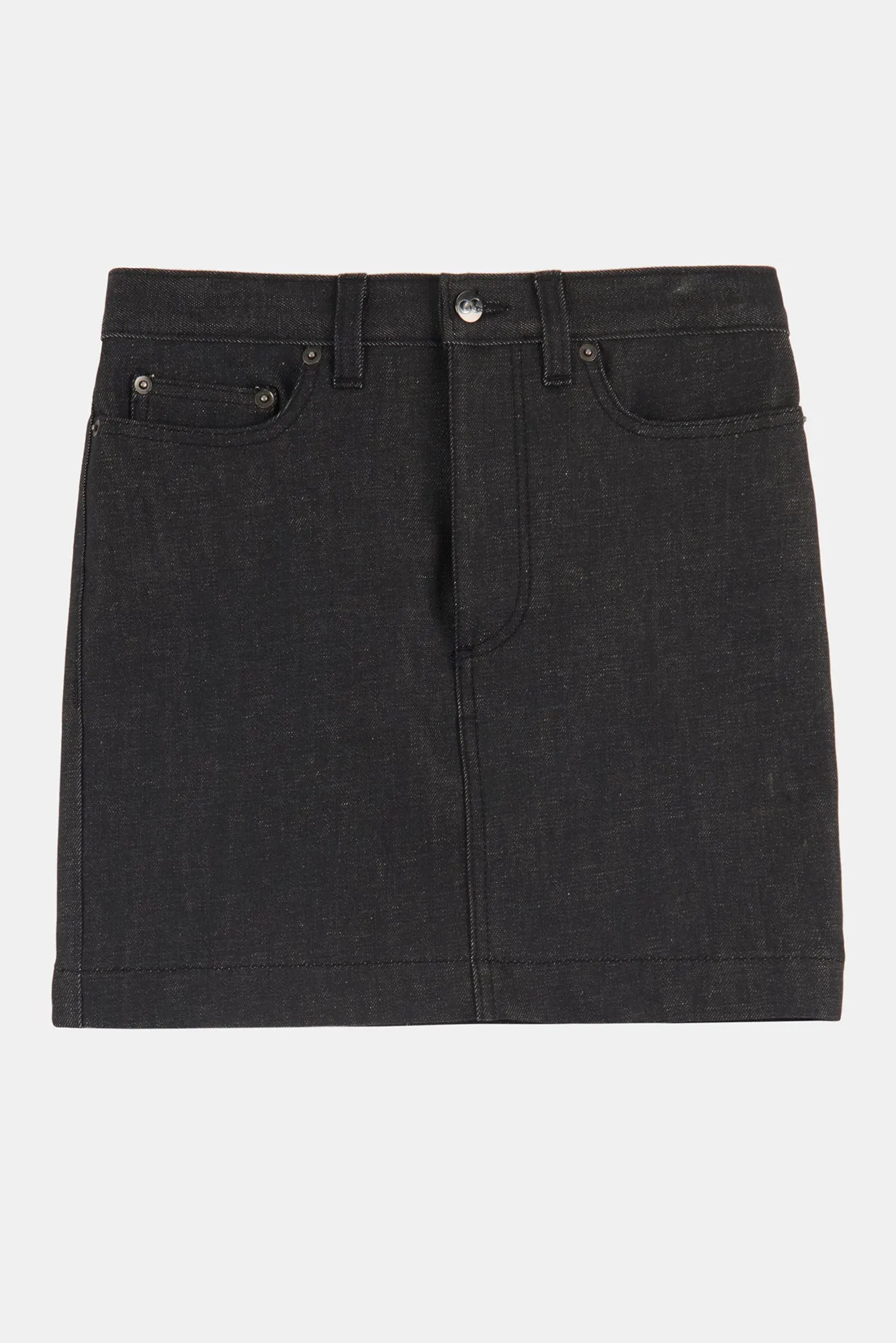 Women's Charlie Denim Mini Skirt - Black
