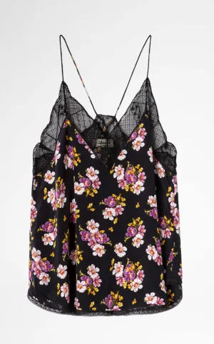 Zadig & Voltaire Cristy Peonies Caraco