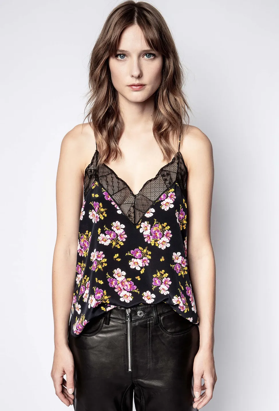 Zadig & Voltaire Cristy Peonies Caraco